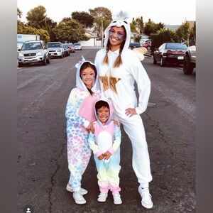 Women’s unicorn jumpsuit costume